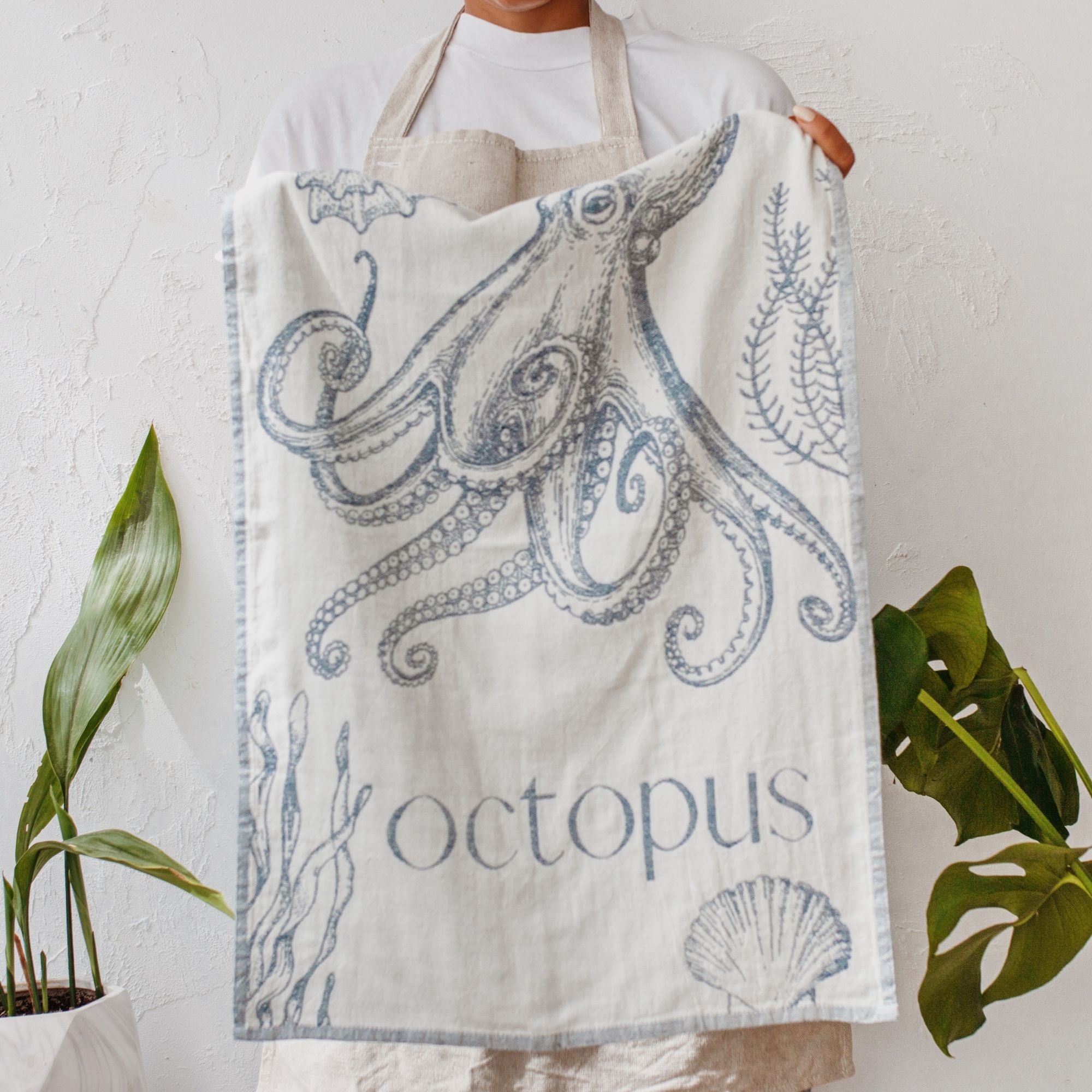 sea me at home jacquard tea towels