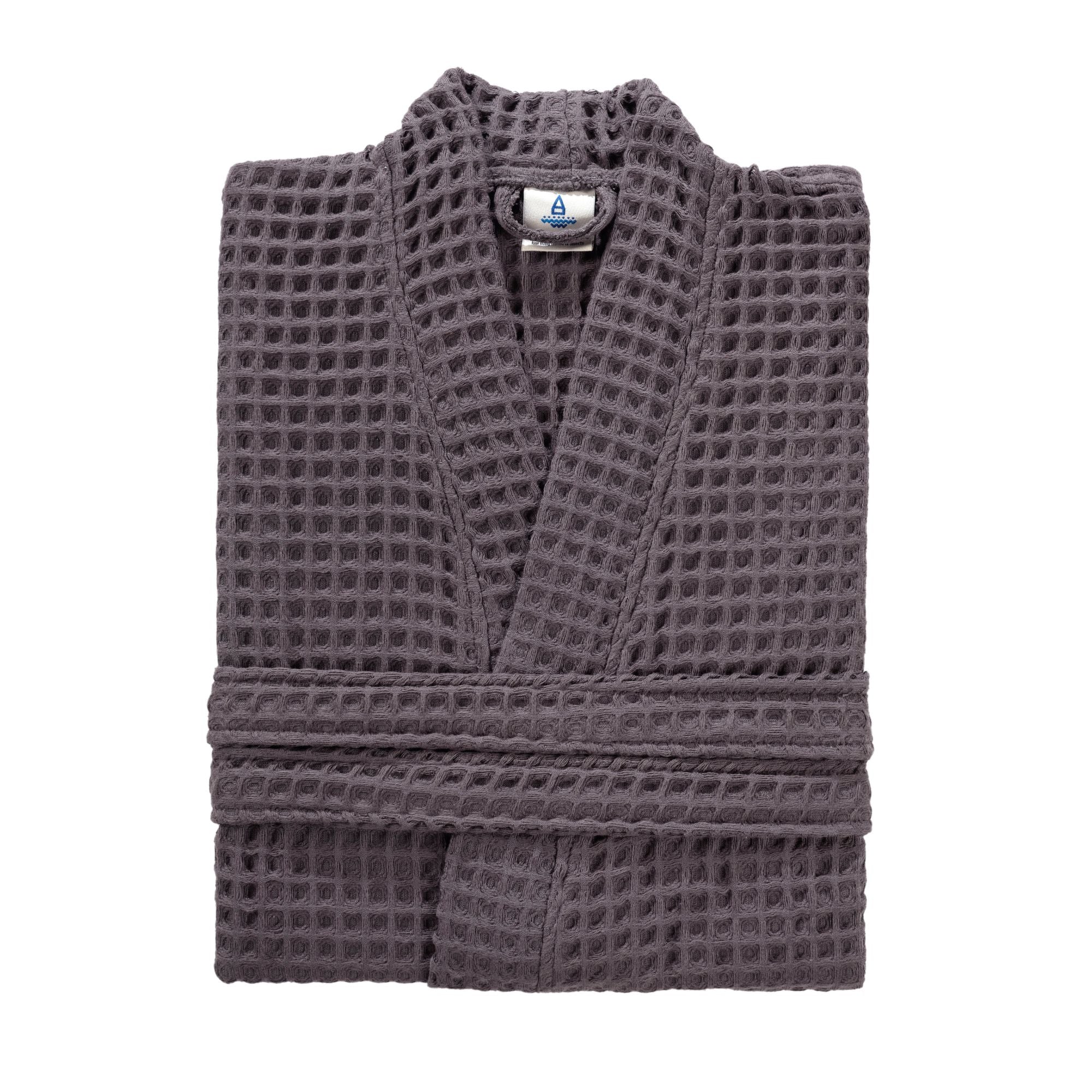Waffle Bathrobe 100% Cotton Kimono Robe for Women & Men – sea me at home