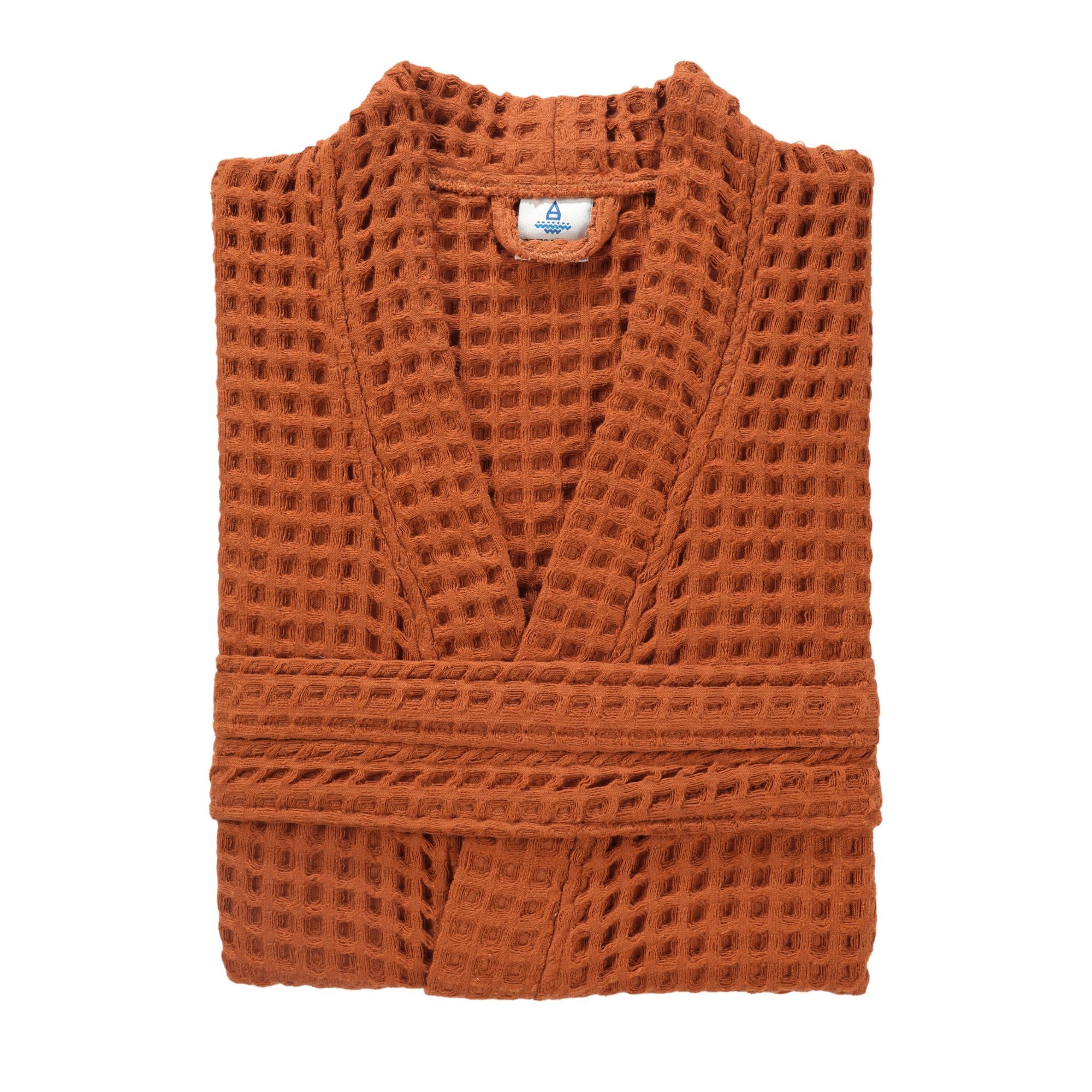 100% Cotton Waffle Kimono Bathrobe