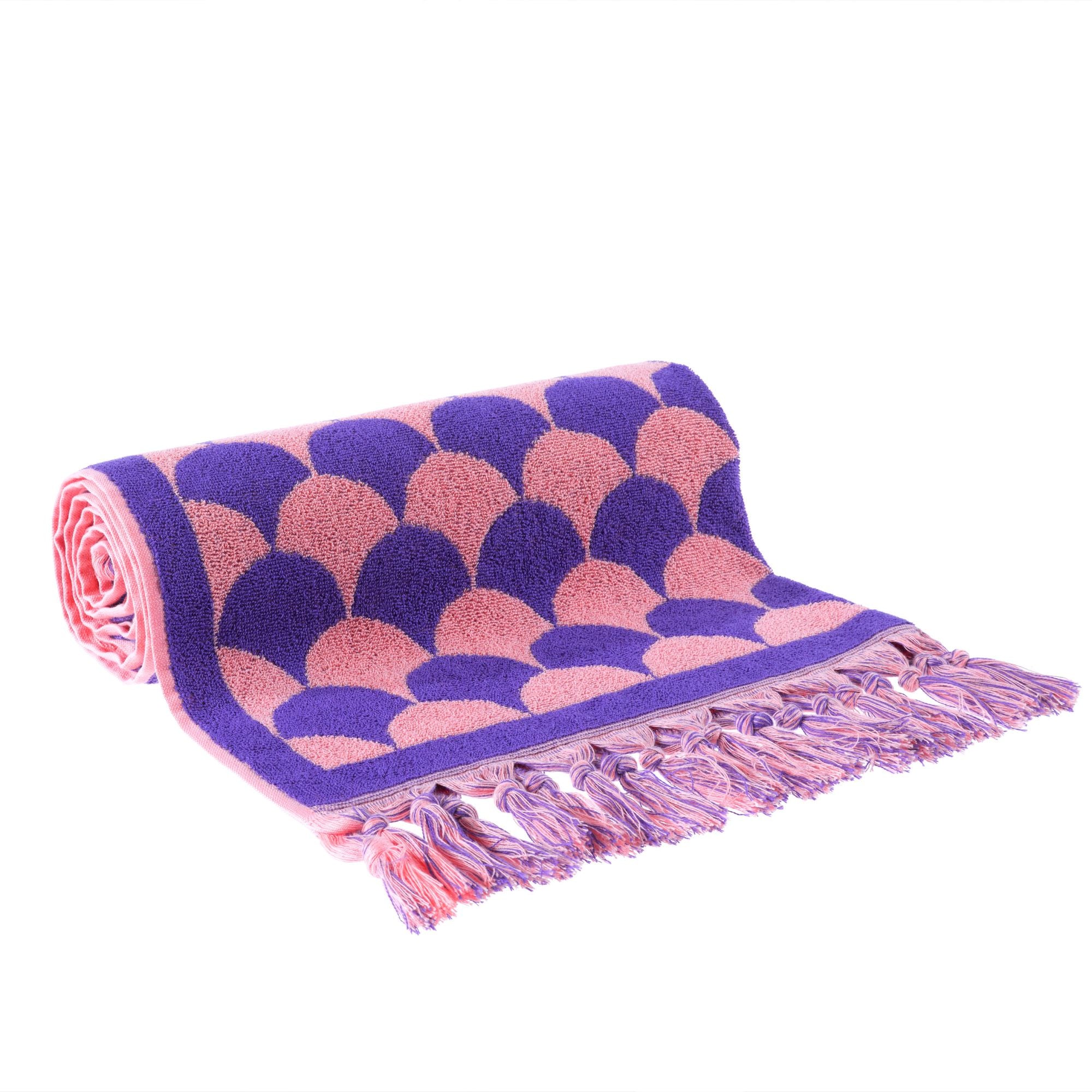 100% Turkish Cotton Bath, Beach, and Pool Towel with Unique Design