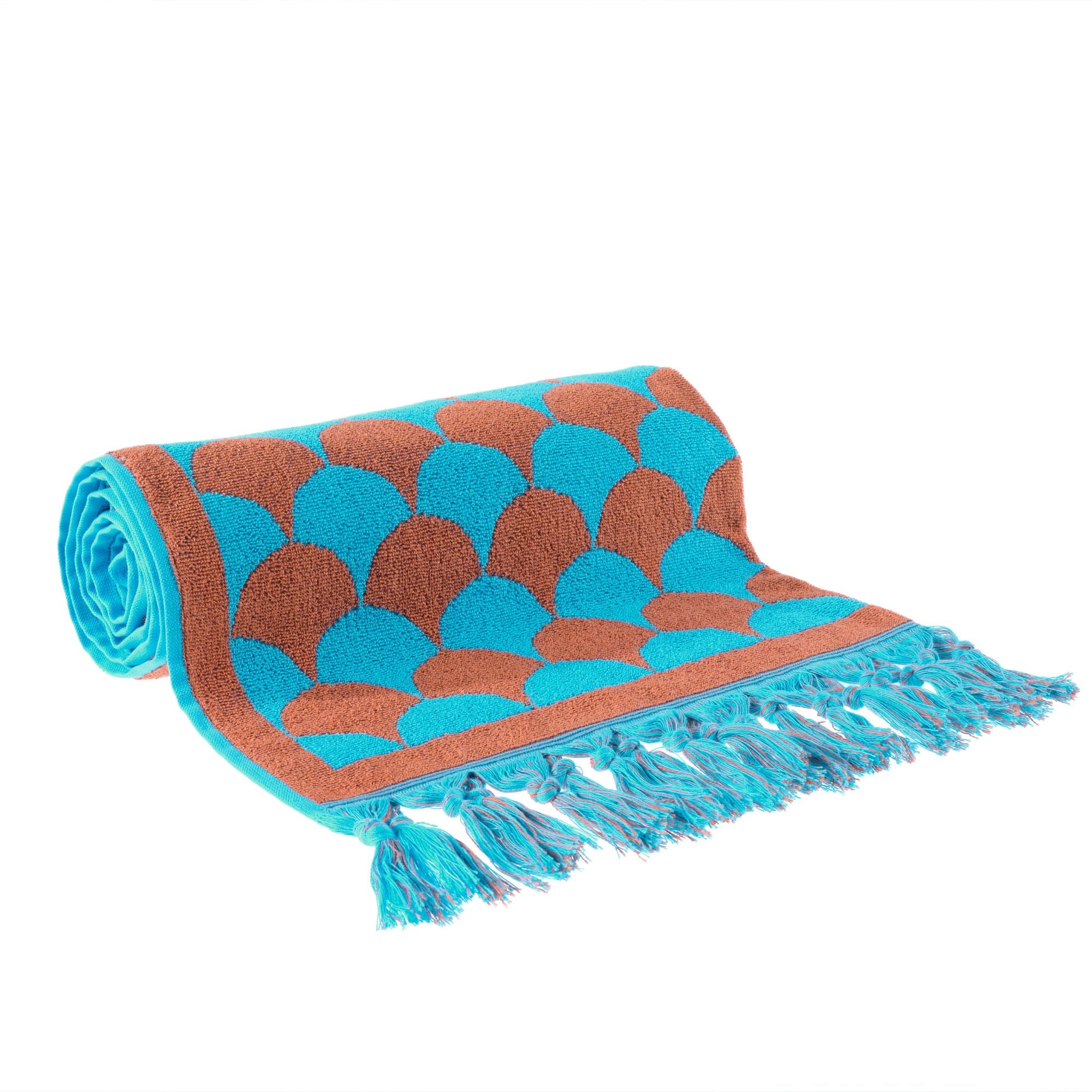 100% Turkish Cotton Bath, Beach, and Pool Towel with Unique Design